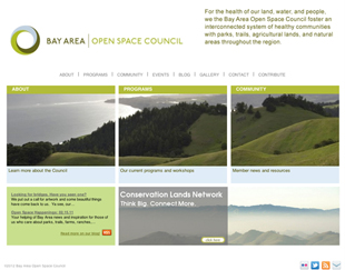 Bay Area Open Space Council website