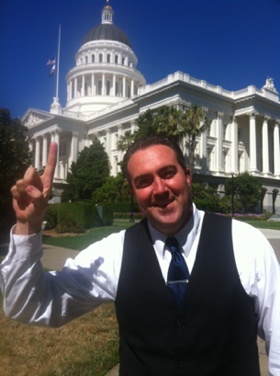 Robert Hanna at the State Capitol